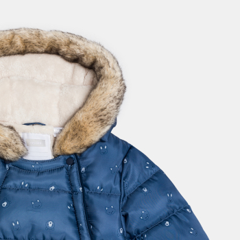 أفرول فرو أزرق اللون للطفل